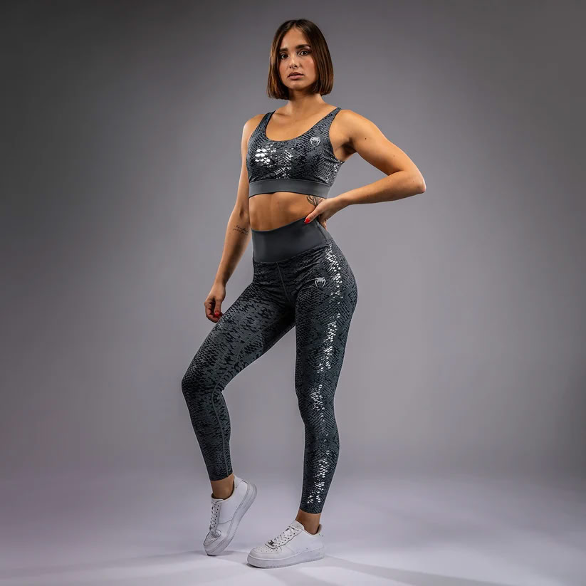 Жіночі легінси Venum Amazonia Women’s Full Length Leggings Dark Grey купити