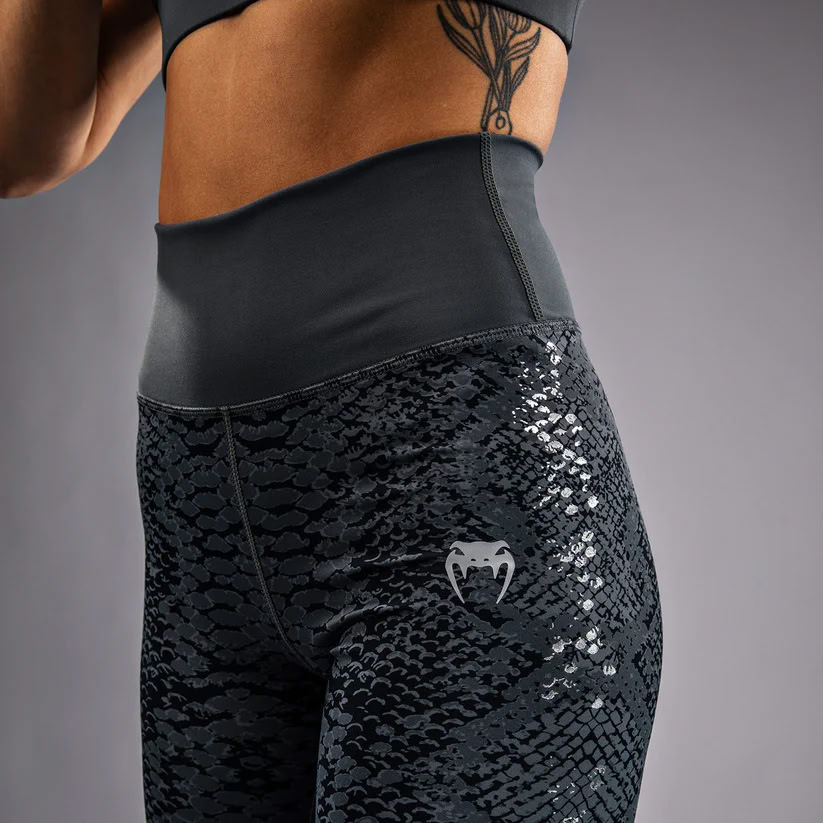 Жіночі легінси Venum Amazonia Women’s Full Length Leggings Dark Grey оригінал