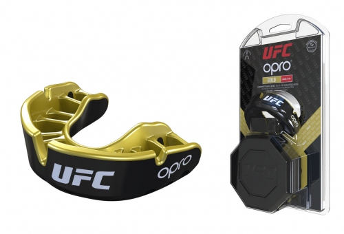 Капа OPRO Self-fit UFC Full Pack Gold ціна