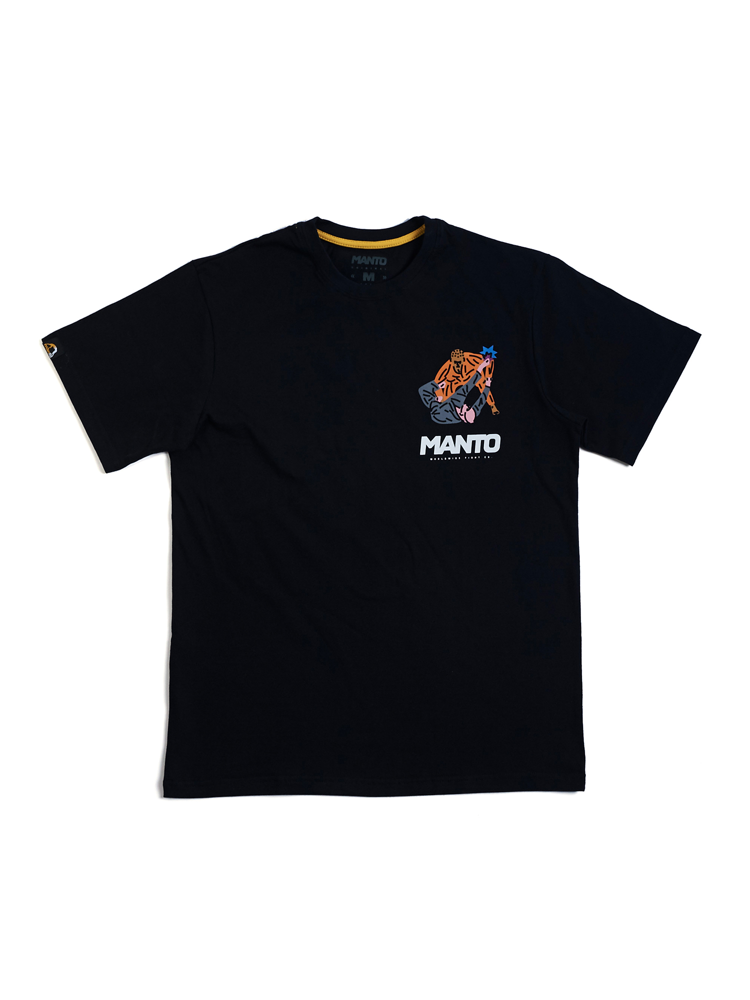 Футболка MANTO T-shirt BJJ Gym 2.0 Black купити