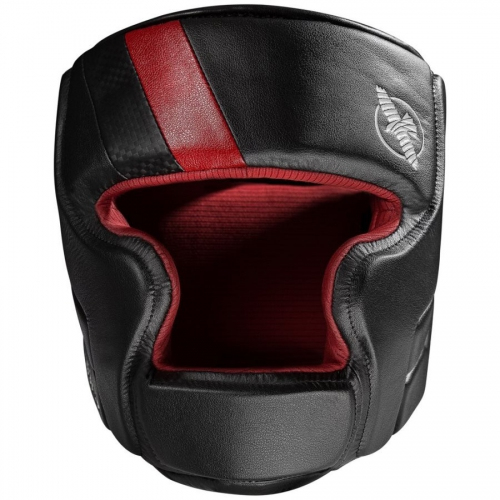 Шлем Hayabusa T3 Striking Headgear Black Red купити