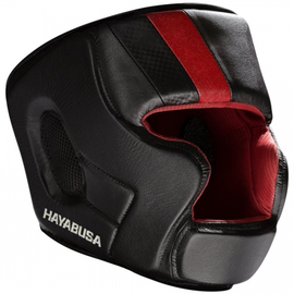 Шлем Hayabusa T3 Striking Headgear Black Red, Фото № 3