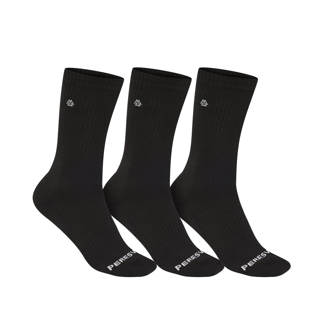 Спортивні шкарпетки Peresvit Sport Socks AG+ Quarter Black (3 пари)