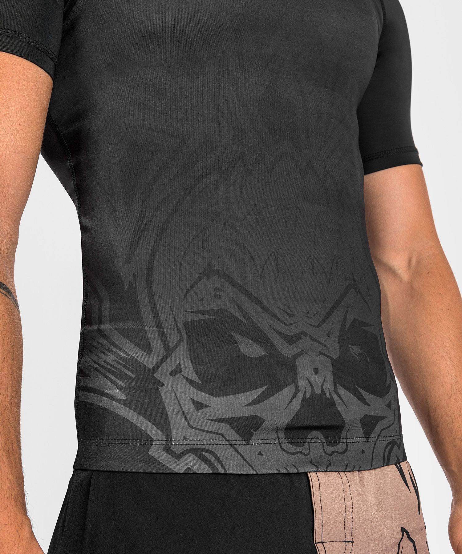 Venum Reorg Rashguard Short Sleeves Black original