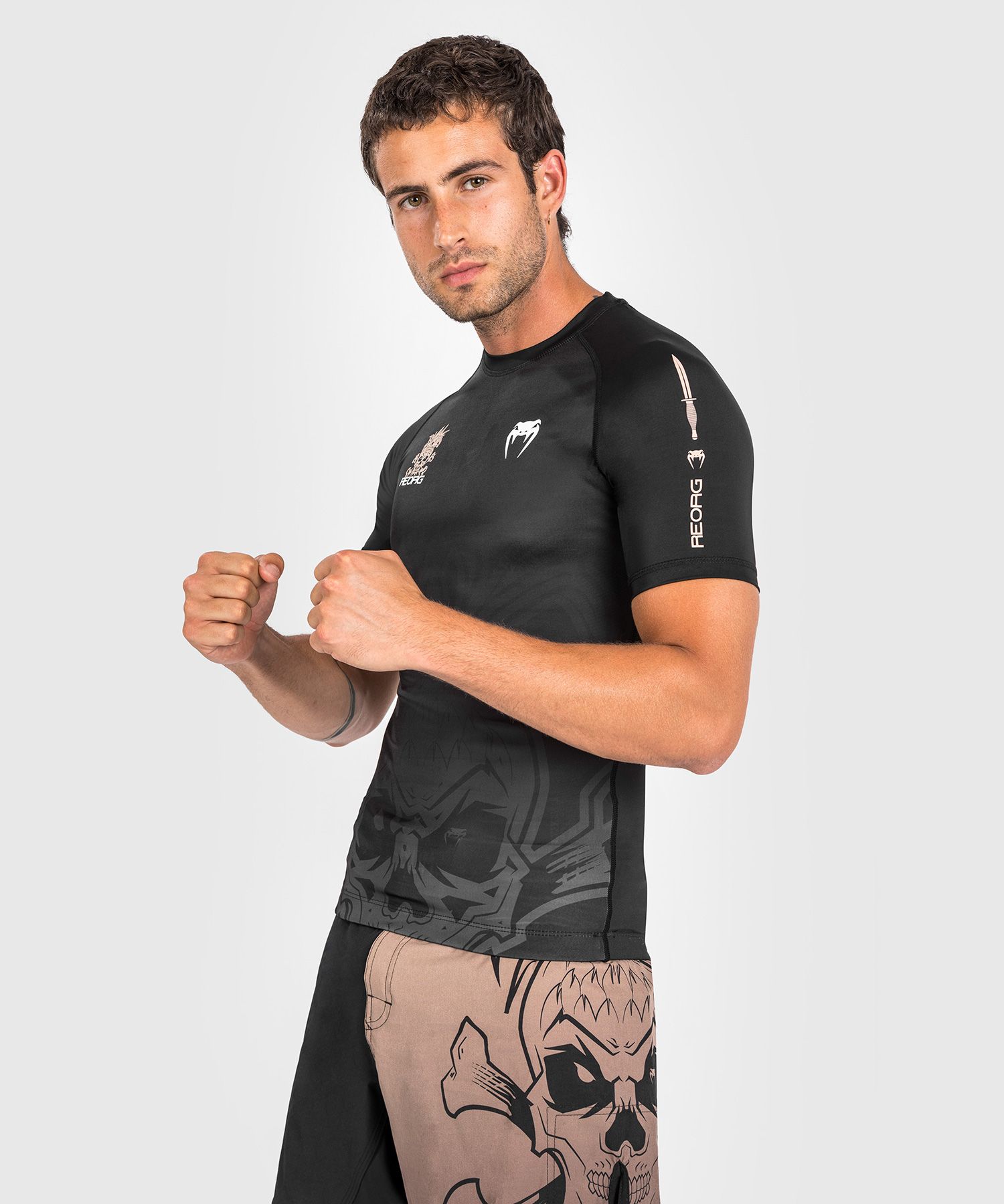 Venum Reorg Rashguard Short Sleeves Black price