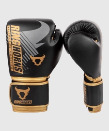 Боксерские перчатки Ringhorns Charger MX Black Gold