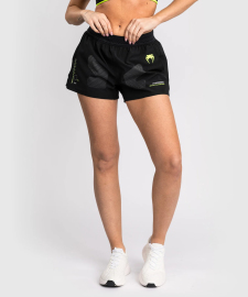 Venum Training Camp 4.0 Training Short - Black/Neon Green