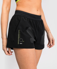 Venum Training Camp 4.0 Training Short - Black/Neon Green size