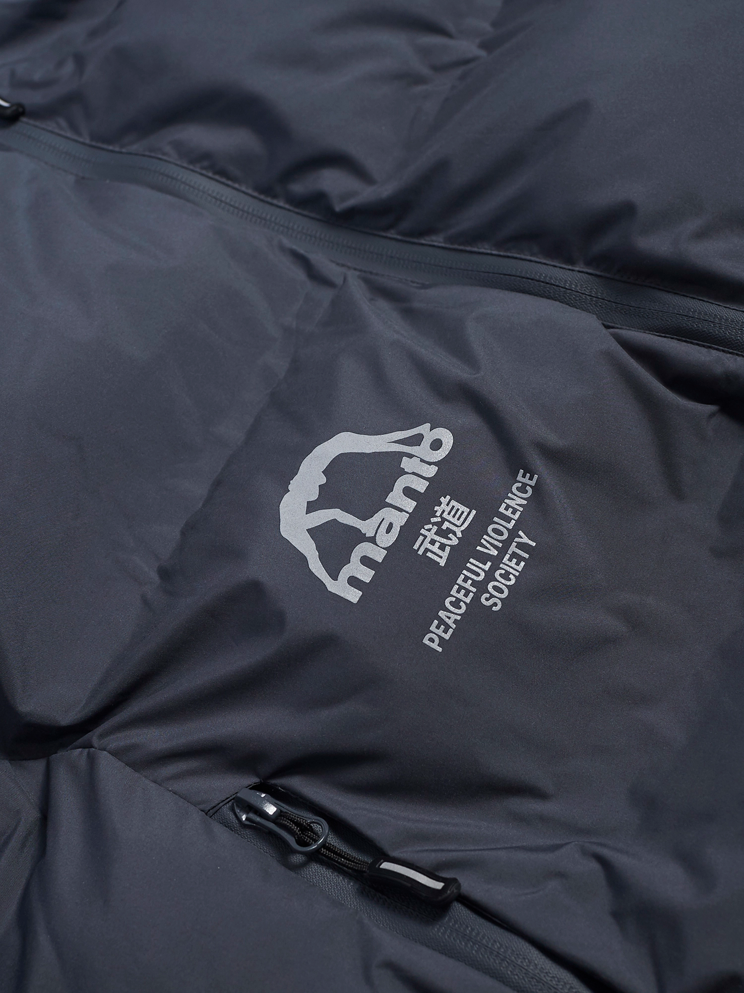 Куртка-пуховик MANTO Jacket Society Navy Graphite купить