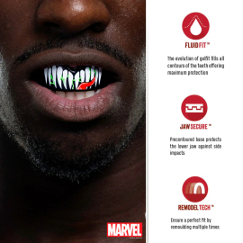 Капа SafeJawz Marvel Venom Mouthguard Adult оригинал