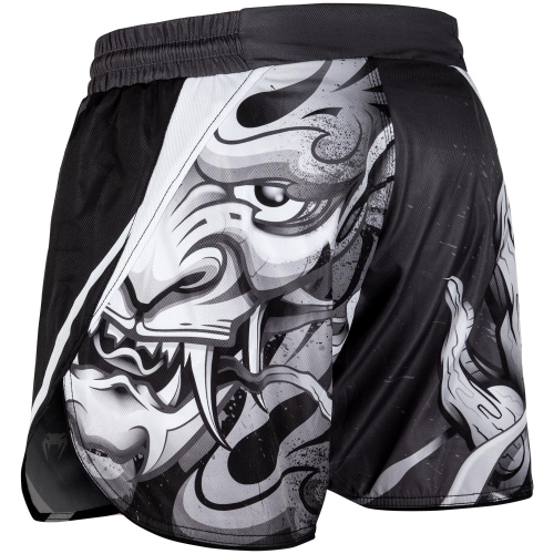 MMA shorts Venum Devil Fightshorts White Black photo