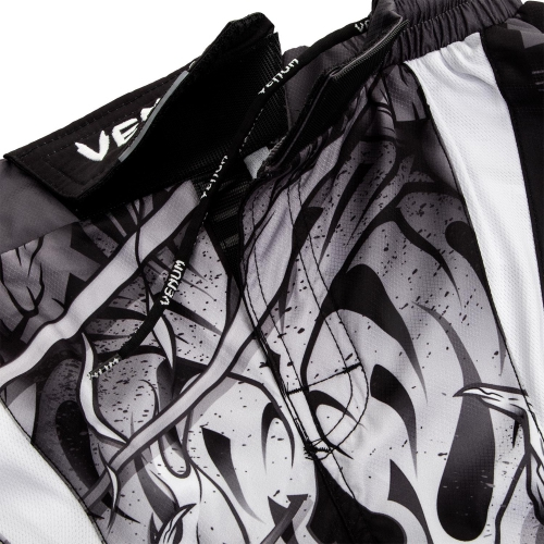 MMA shorts Venum Devil Fightshorts White Black size