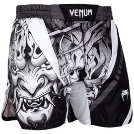 Шорты для MMA Venum Devil Fightshorts White Black, Фото № 3