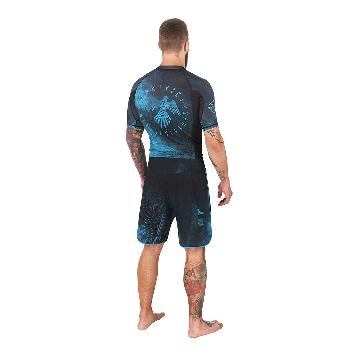 Рашгард Peresvit Overpower Blue Short Sleeve оригинал