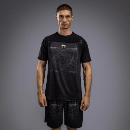 Футболка Venum G-Fit Air Mens Dry-Tech T-Shirt Deep Black Desert Sand