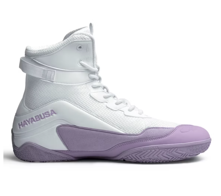 Hayabusa Talon Boxing Shoes White Lavender price