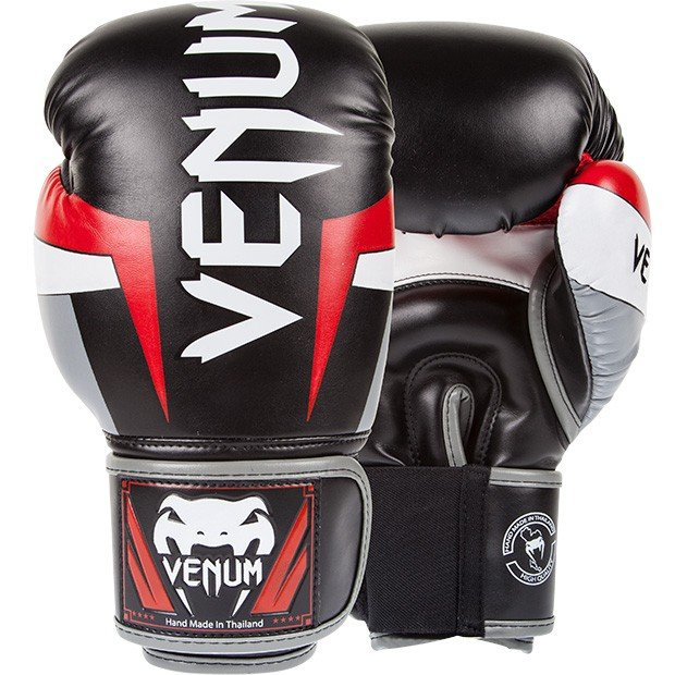 Боксерские перчатки Venum Elite Boxing Gloves Black