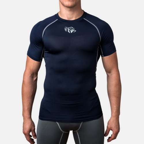 Компрессионная футболка Peresvit Air Motion Navy Grey Short Sleeve цена