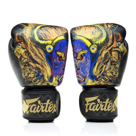 Боксерские перчатки Fairtex BGV Premium Limited Edition Yamantaka Wooden Box, Фото № 2