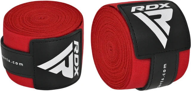 Боксерские бинты RDX IBA Boxing Hand Wraps Red цена