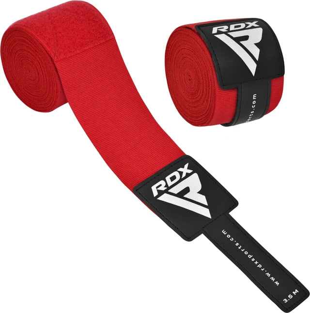 Боксерские бинты RDX IBA Boxing Hand Wraps Red купить