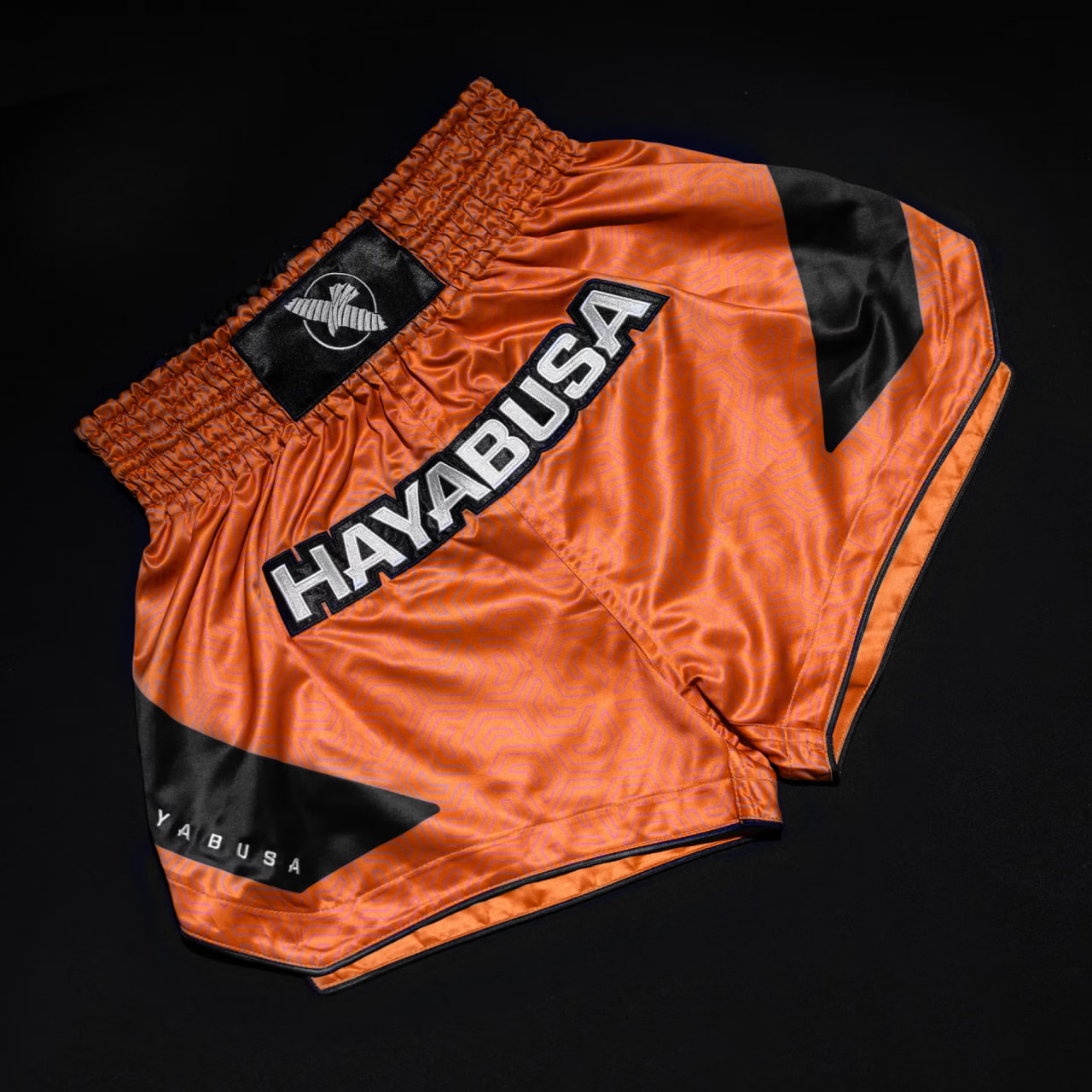 Шорти для тайського боксу Hayabusa Core Muay Thai Shorts Orange ціна