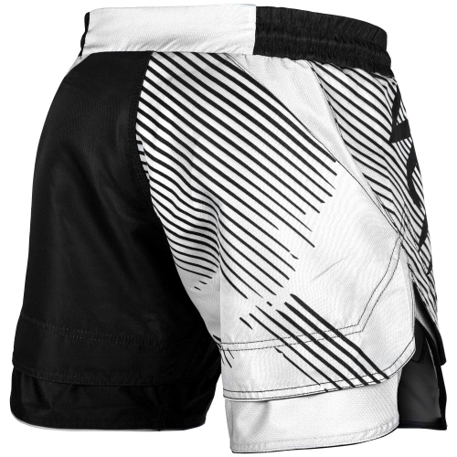Шорты для MMA Venum NoGi 2.0 Fightshorts Black White купить
