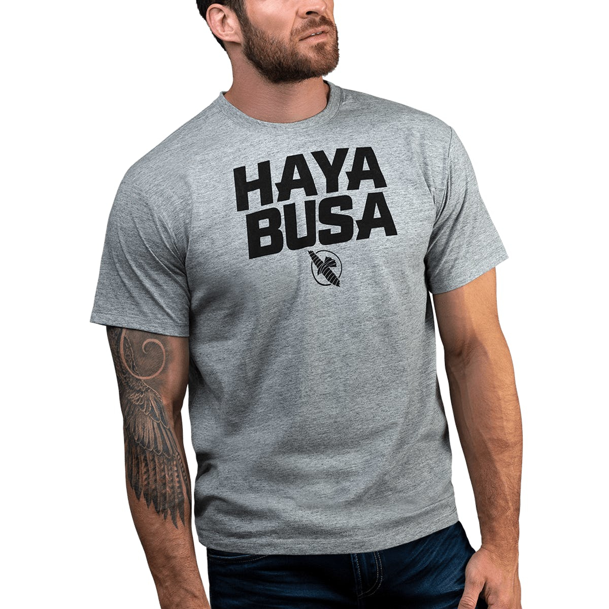 Футболка Hayabusa Casual Logo T-Shirt Grey