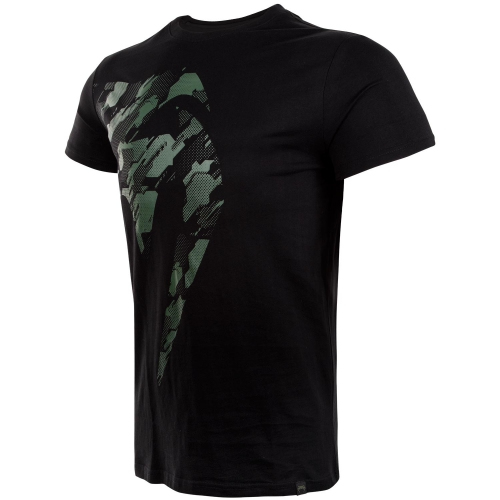 Футболка Venum Tecmo Giant T-Shirt  Khaki Black цена
