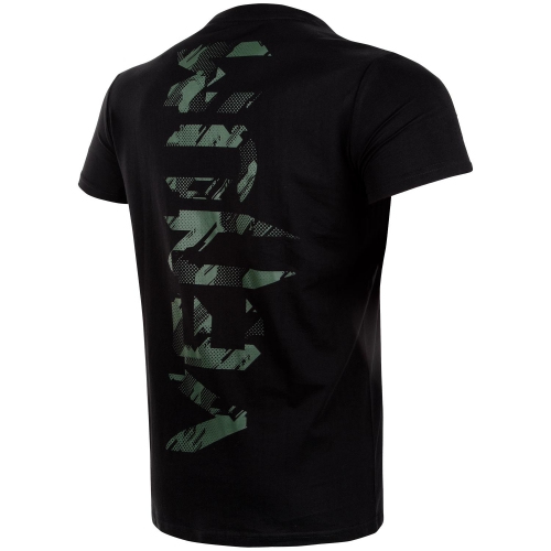 Футболка Venum Tecmo Giant T-Shirt  Khaki Black фото