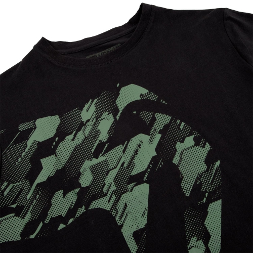 Футболка Venum Tecmo Giant T-Shirt  Khaki Black оригинал