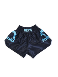 Шорти для тайського боксу MANTO Shorts Muay Thai Black Blue