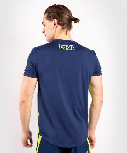 Футболка Venum Origins Dry Tech Loma Edition Blue Yellow фото