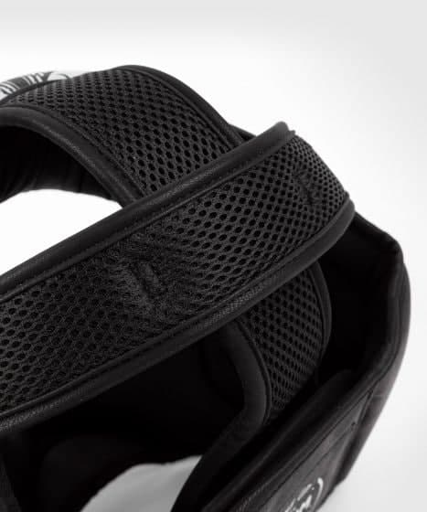 Boxing helmet Venum Gladiator 4.0 Headgear Black White photo