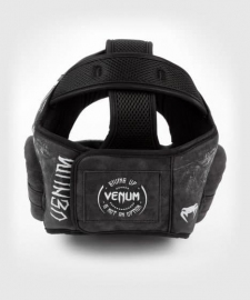 Боксерский шлем Venum Gladiator 4.0 Headgear Black White, Фото № 2
