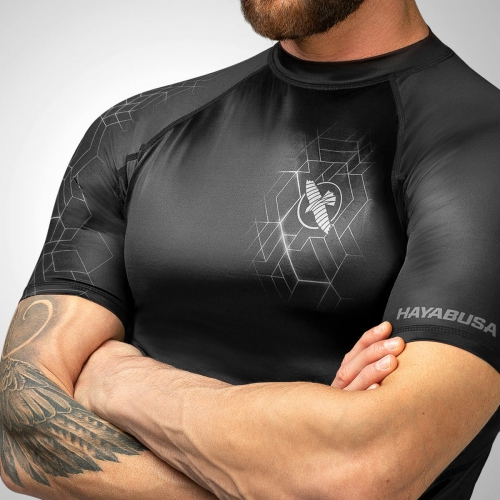 Hayabusa Geo Short Sleeve Rashguard Grey price