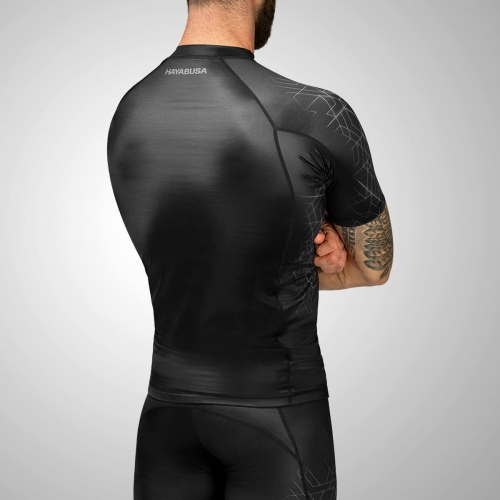 Hayabusa Geo Short Sleeve Rashguard Grey buy