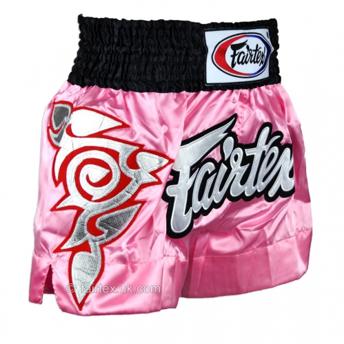 Женские шорты для тайского бокса Fairtex BS0636 Muaythai Shorts Pink купить
