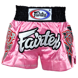 Женские шорты для тайского бокса Fairtex BS0636 Muaythai Shorts Pink