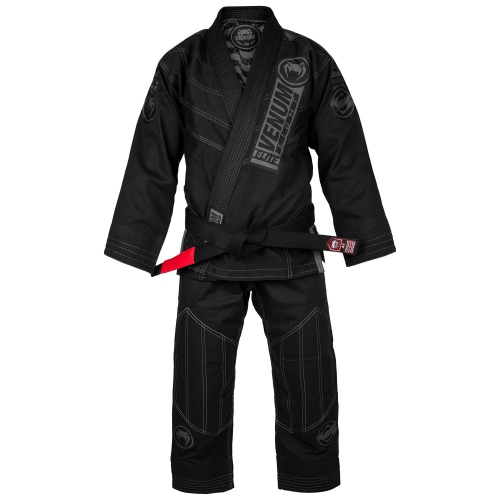Kimono for jiu-jitsu Venum Elite Light 2.0 BJJ GI Black Black photo