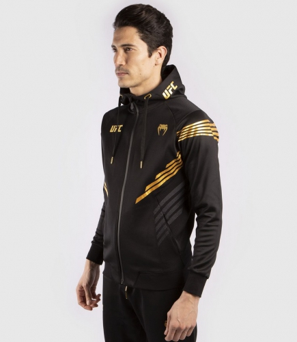 Толстовка Venum UFC Fight Night Pro Line Hoodies Black Gold цена