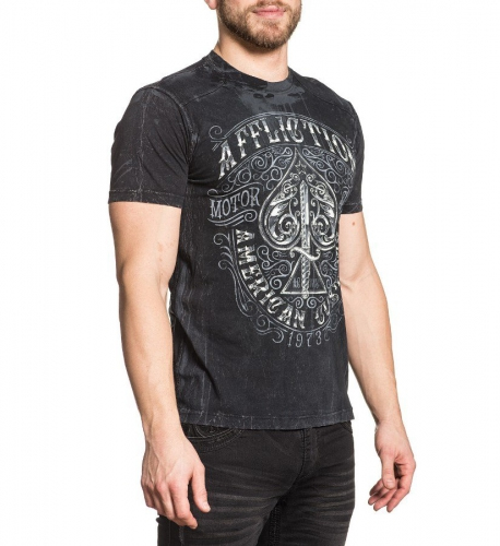 Affliction Death Spade Chrome T-shirt photo