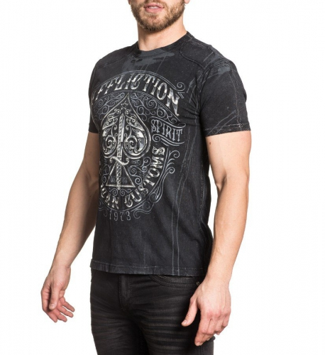 Affliction Death Spade Chrome T-shirt price