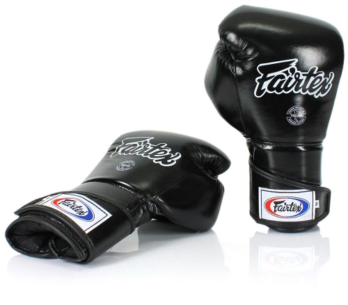 Боксерские перчатки Fairtex BGV6 Angular Sparring Boxing Gloves Black купить