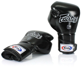 Боксерские перчатки Fairtex BGV6 Angular Sparring Boxing Gloves Black, Фото № 2