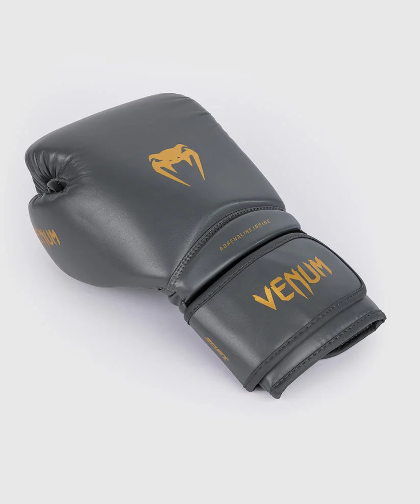 Боксерские перчатки Venum Contender 1.5 Boxing Gloves Grey Gold цена