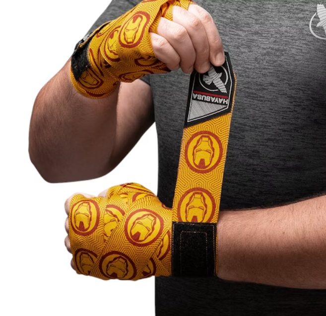 Hayabusa Marvel Hero Elite Handwraps Iron Man boxing bandages photo