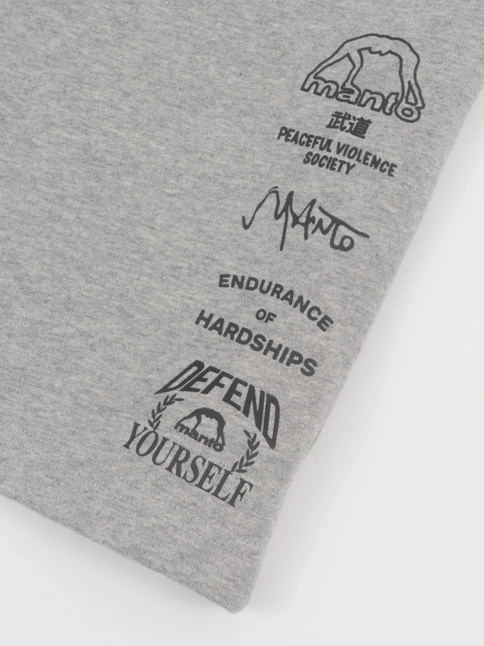 Шорты Manto shorts Multi heather gray купить