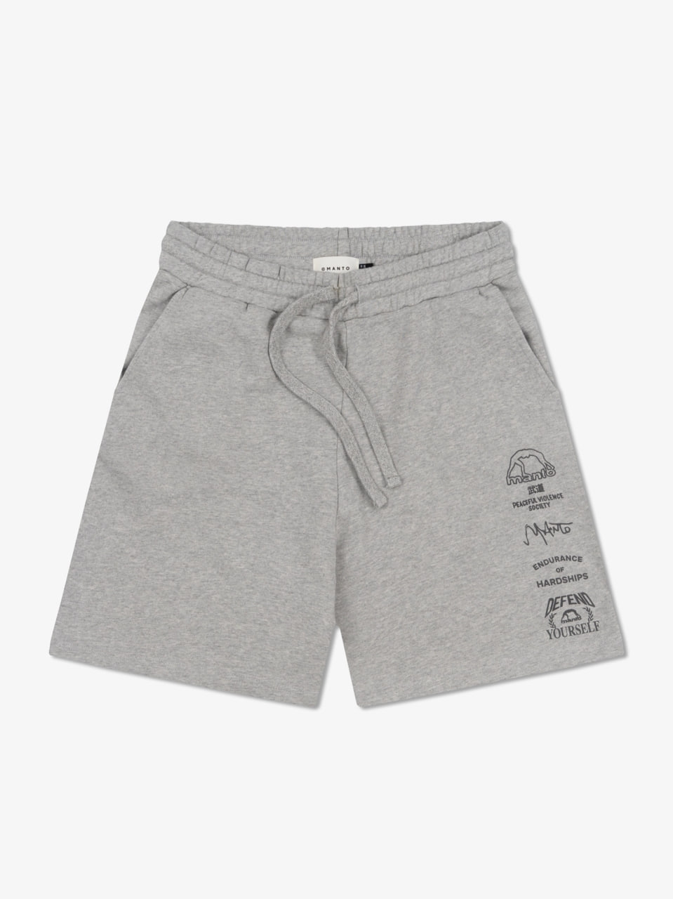 Шорты Manto shorts Multi heather gray