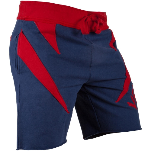 Шорти Venum Jaws Cotton Training Shorts Navy Red купити